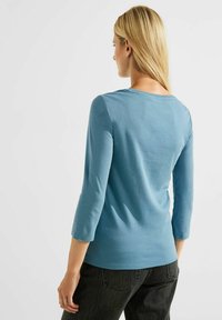 Cecil UNIFARBE - Langarmshirt - blau