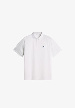 J.LINDEBERG Sports, TUCKER POLO - Polo - bias bridge tonal white m