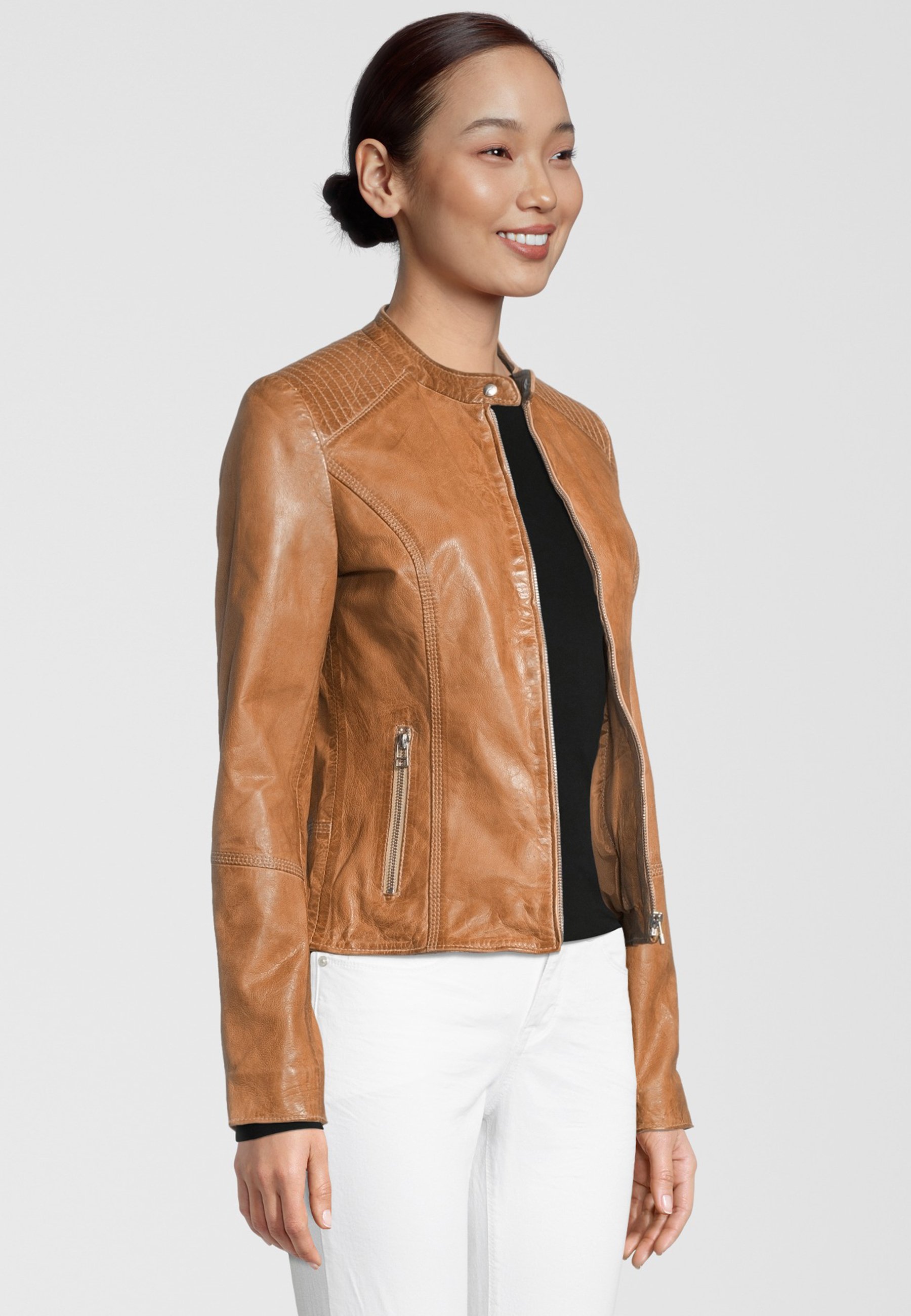 brown cappuccino jacket