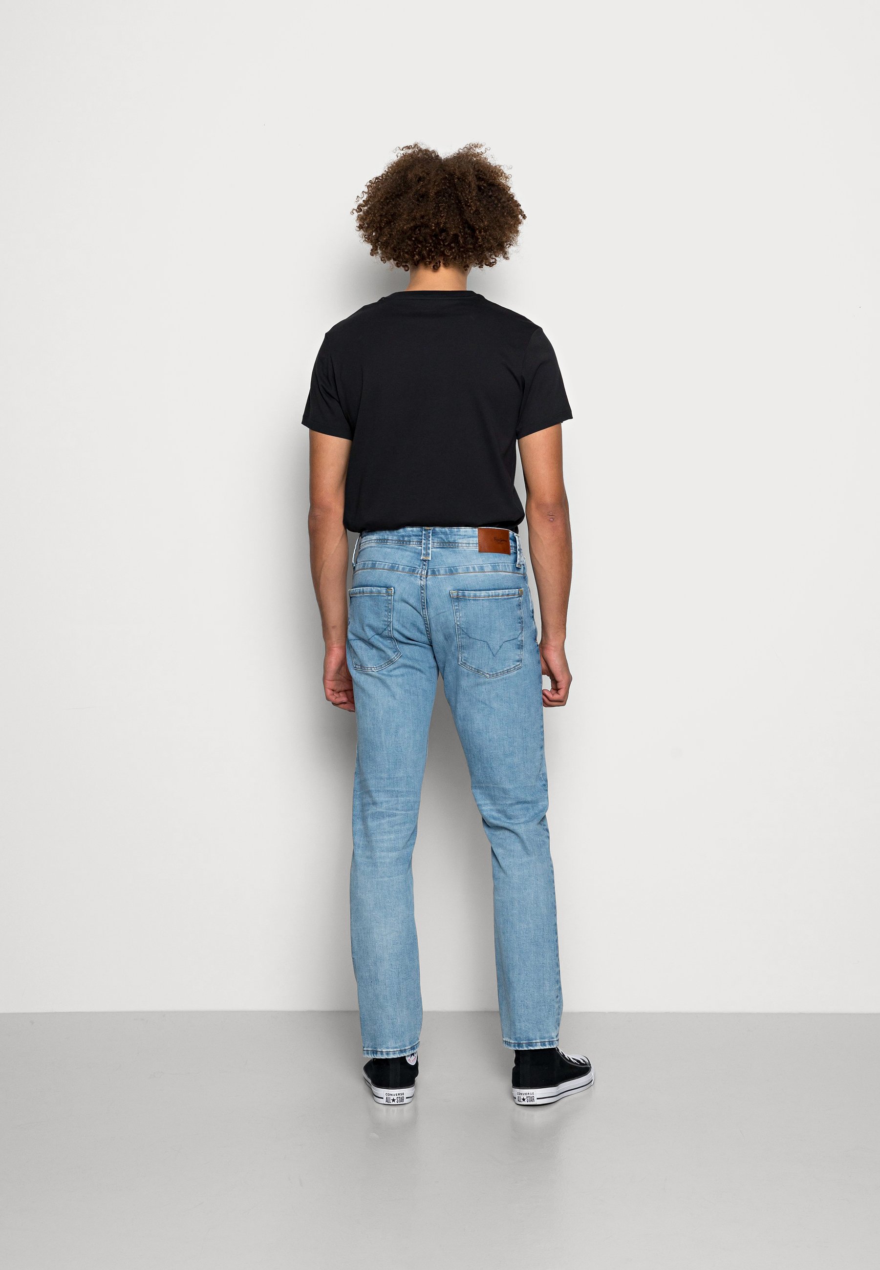 Pepe Jeans CASH WISER WASH - Straight leg jeans - light blue denim/Blauw  denim/bluedenim - Zalando.nl