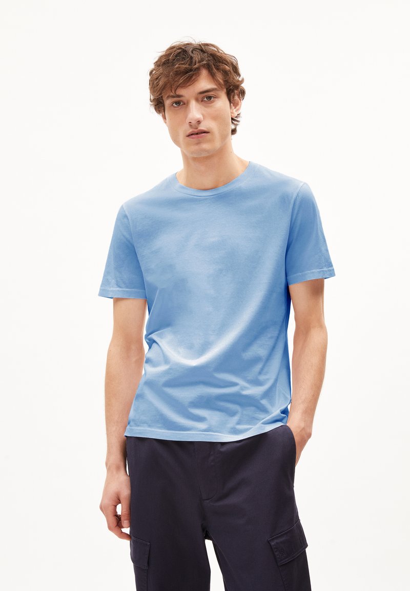 ARMEDANGELS JAAMES - T-Shirt basic - iceberg blue