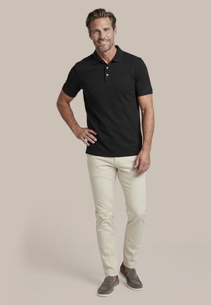 Suitable, BORIS POLO SHIRT - Poloshirt - zwart