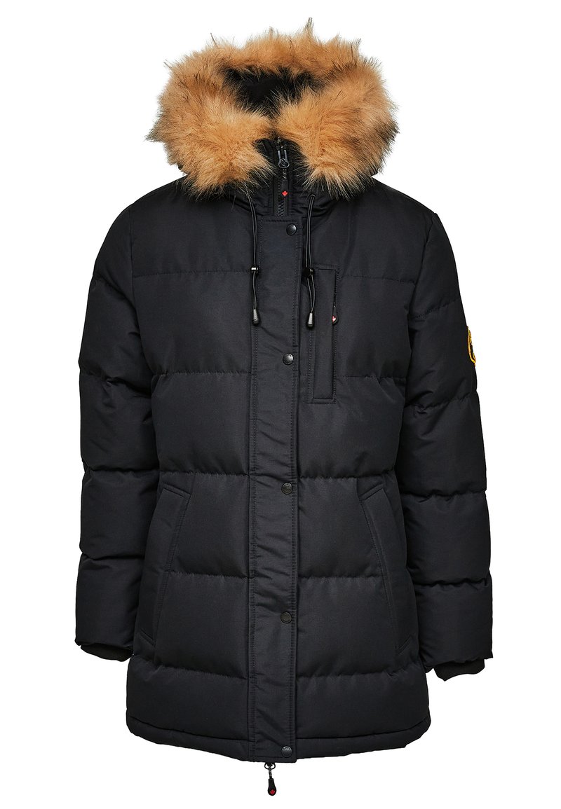 Zavetti Canada Wintermantel zwart Zavetti Canada Wintermantel zwart