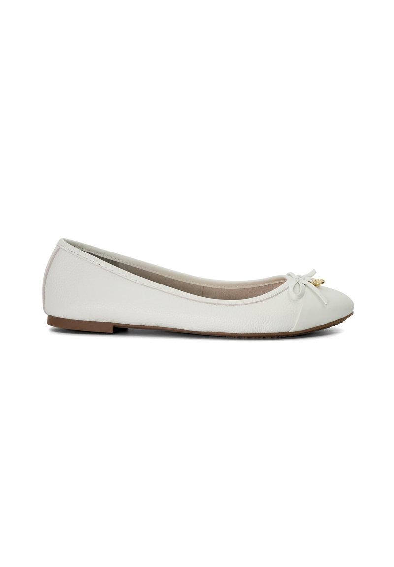 Dune London HALLO - Ballerines - white