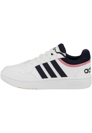 adidas Performance HOOPS - Sneakers laag - footwear white legend ink/rose tone