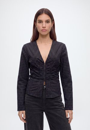 Gina Tricot, LONG SLEEVE - Блуза - check