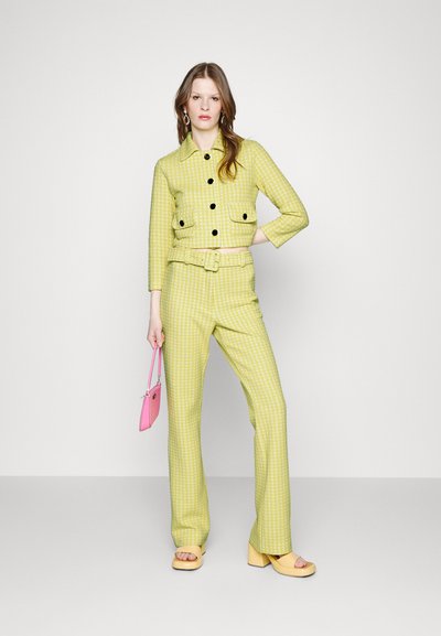 Viktor&Rolf BUCKLE TROUSERS  - Παντελόνι - yellow