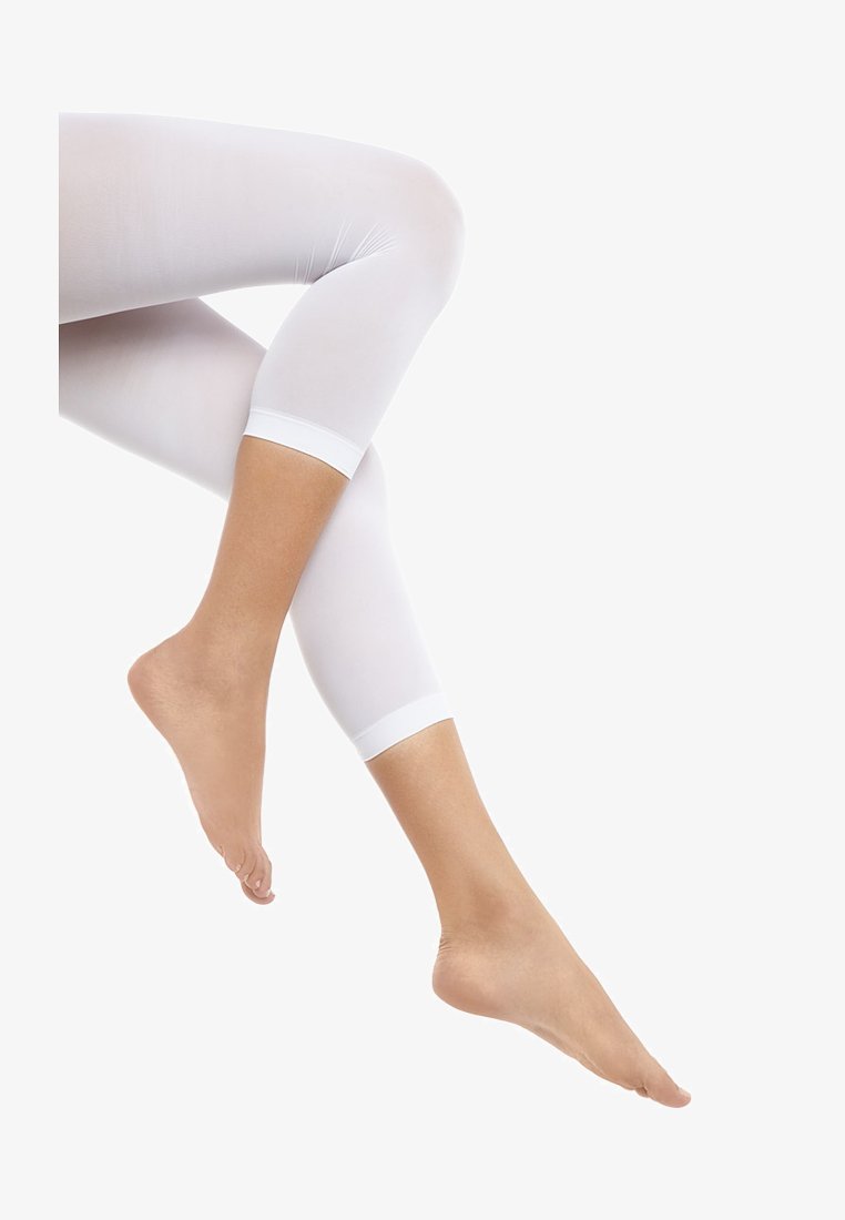 FALKE PURE MATT 50 DENIER HALB-BLICKDICHT MATT - Leggings - white