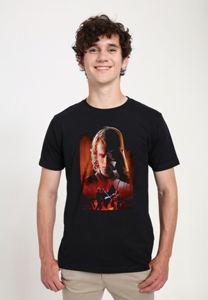 STAR WARS MUSTAFAR DUEL - Print T-shirt - black