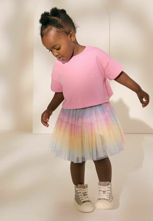 Next, SET - Miniseelik - rainbow pink