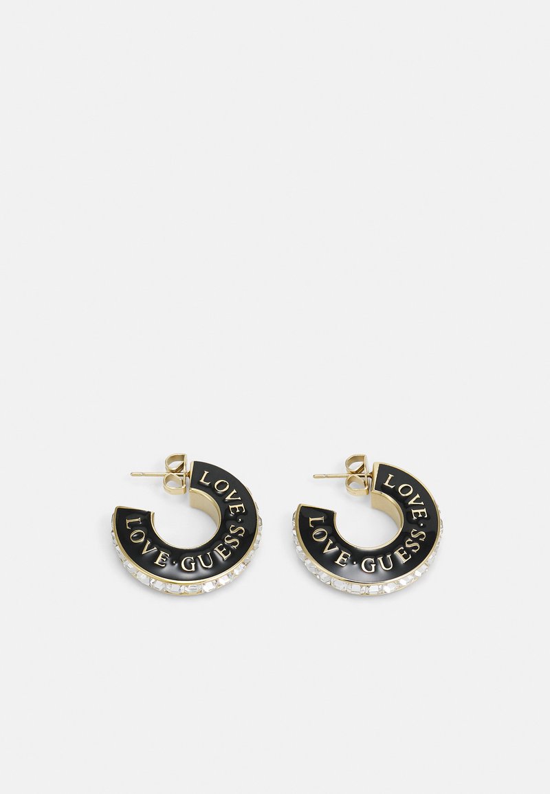 Guess CRAZY EARRINGS - Boucles d'oreilles - gold-coloured/doré Guess CRAZY EARRINGS - Boucles d'oreilles - gold-coloured/doré
