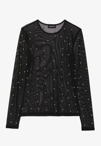 Pikkade varrukatega topp - black