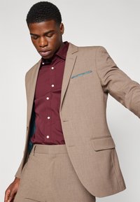 Pier One MELANGE BASIC SUIT - Anzug - mottled light brown