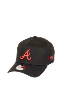 ATLANTA BRAVES MLB TEAM LOGO 9FORTY A-FRAME SNAPBACK  - Cap - schwarz