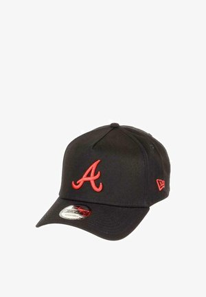 New Era ATLANTA BRAVES MLB TEAM LOGO 9FORTY A-FRAME SNAPBACK - Cap - schwarz