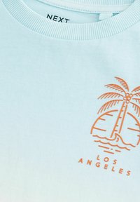 Next RELAXED FIT TIE-DYE SHORT SLEEVE STANDARD - Apdrukāts T-krekls - blue
