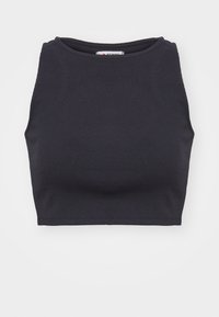 RACERBACK CROP - Top - black beauty