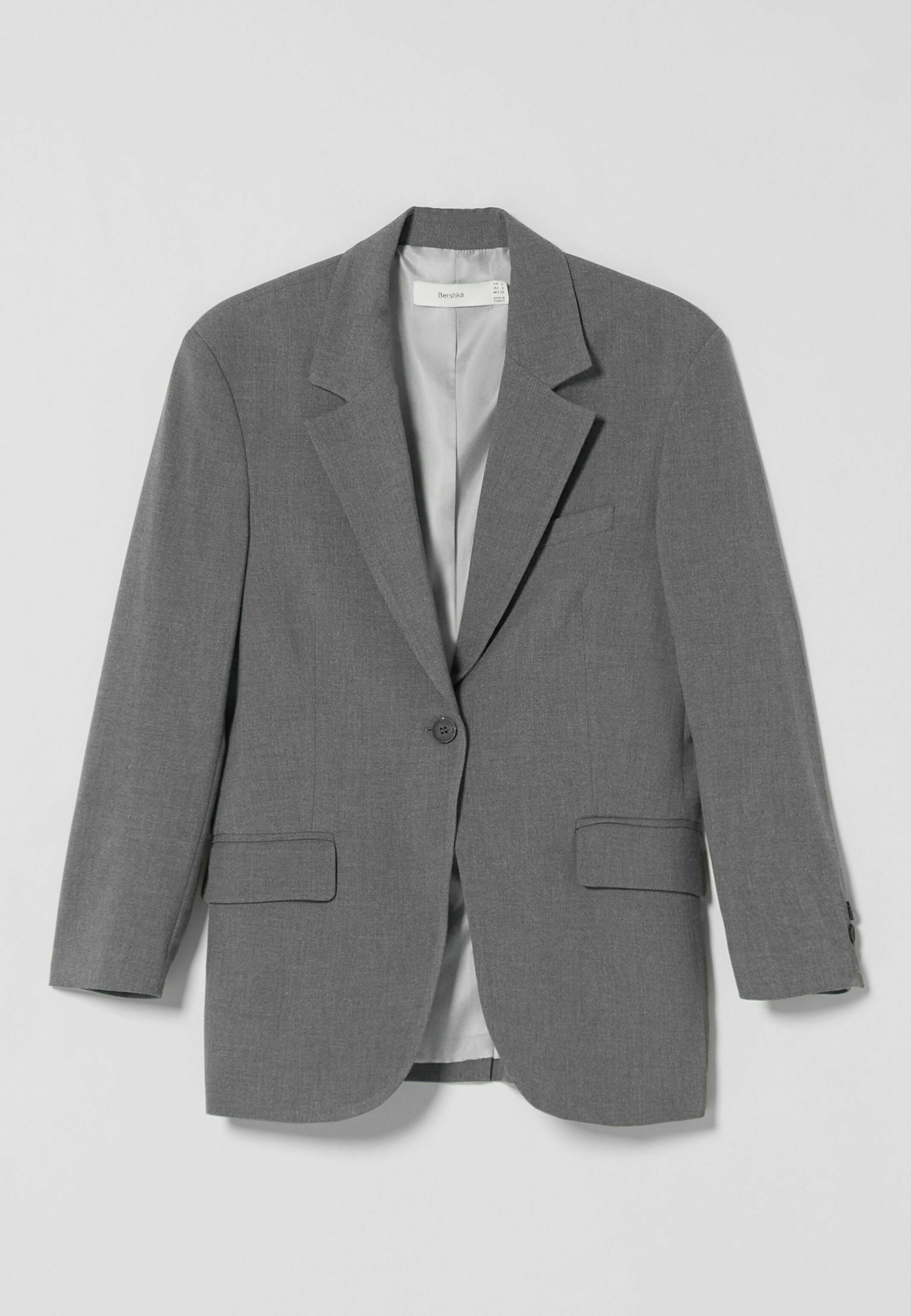 Mottled grey blazer