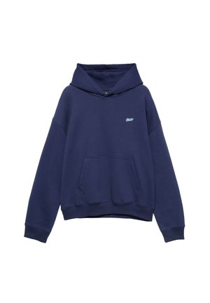 PULL&BEAR, STWD BOXY - HOODIE - Kapuzenpullover - dark blue