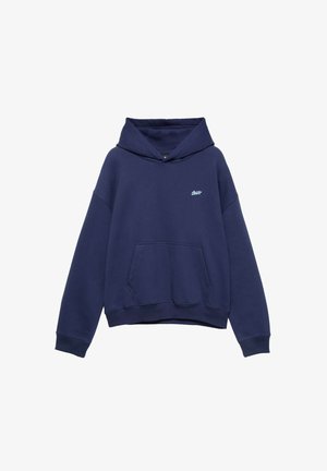 PULL&BEAR, STWD BOXY - HOODIE - Mikina s kapucňou - dark blue