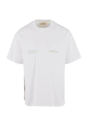 Another Cotton Lab Print T-shirt - white