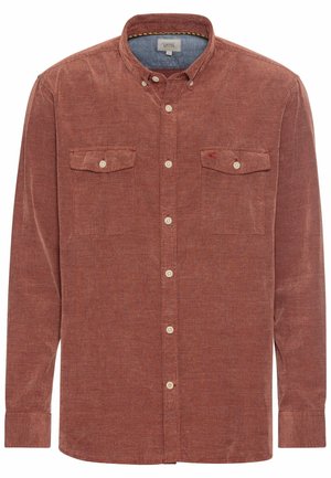 camel active LANGARM IN REGULAR FIT - Chemise - brick red