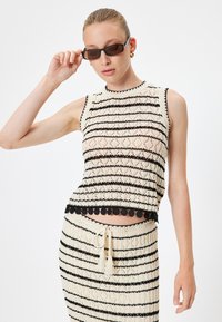 Koton AJOURE - Toppi - black