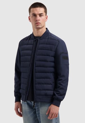 REGULAR FIT PADDED - Light jacket - dark navy