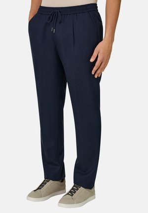 Boggi Milano TRAVEL  - Stoffhose - navy blue