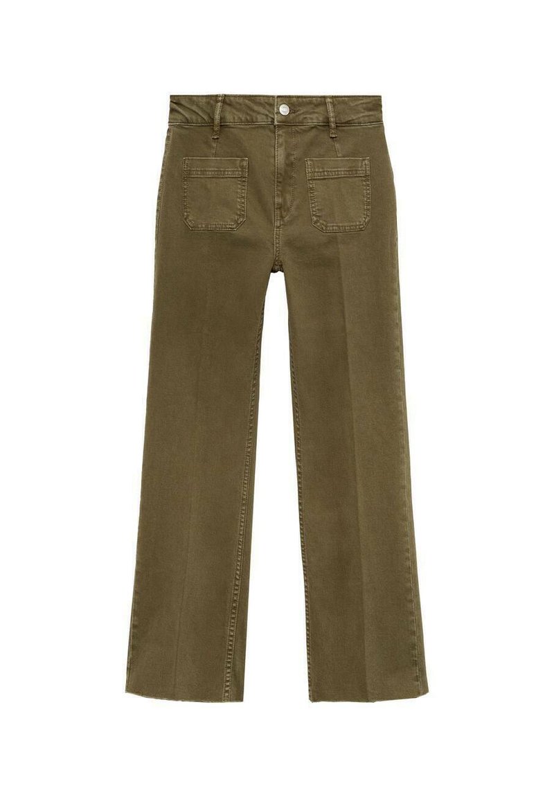 Mango Bootcut jeans kaki