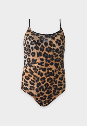 Vero Moda, VMDITTE SKIN BODYSTOCKING STRING - Body - biscuit