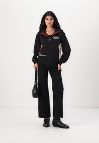 Red Bull Racing x Pepe Jeans PANEL HALF ZIP - Felpa - black