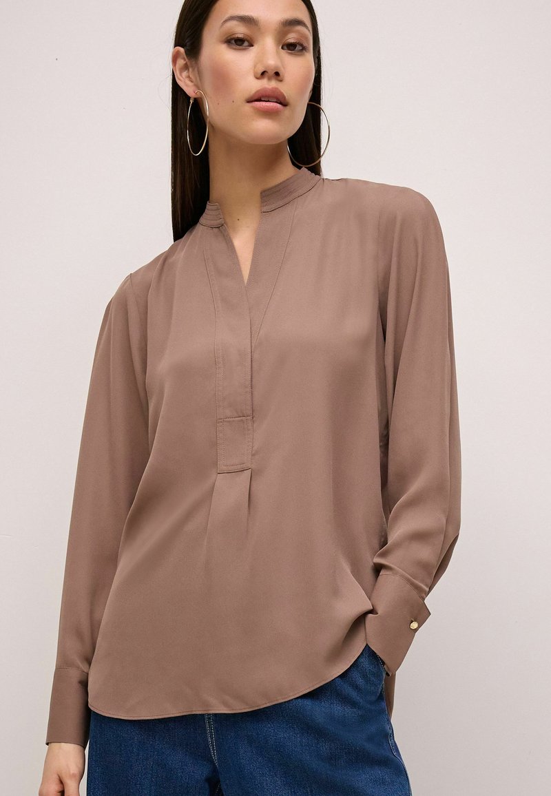 Next LONG SLEEVE OVERHEAD  - Bluza - taupe
