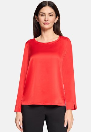 SCHLUPF MIT U AUSSCHNITT - Bluse - high risk red