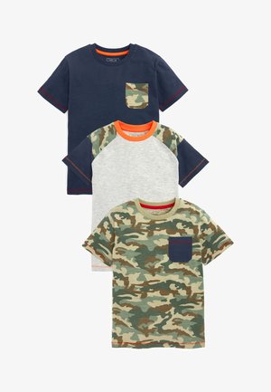 3 PACK (3-16YRS) - Majica kratkih rukava s printom - camouflage