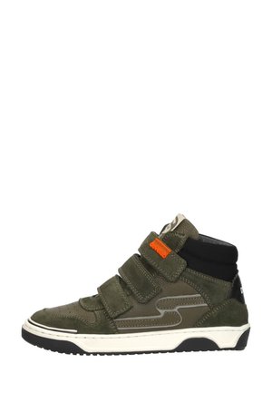 Baskets montantes - groen