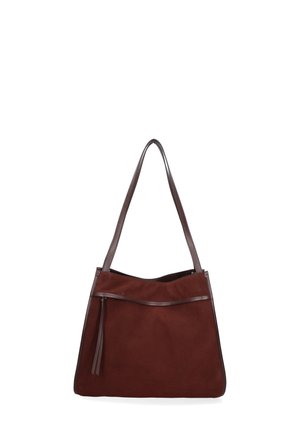 SHOULDER - Cabas - bordeaux