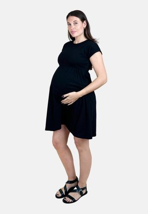 MATERNITY FIT - POCKET  - Trikotāžas kleita - true black