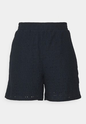 Vero Moda Tall VMULRIKKE BRODERIEANGLAIS - Shorts - navy blazer