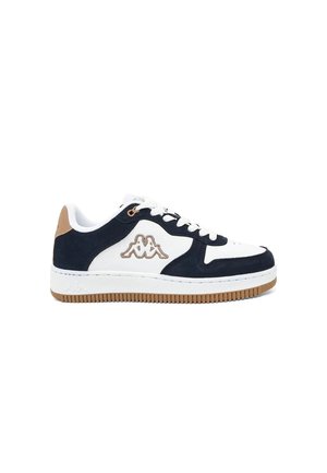 Kappa, LOGO MASERTA 2 SURREAL - Skateschoenen - white blue marine brown cartouche