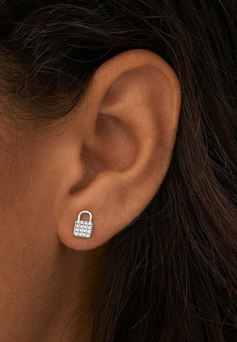 Fossil STECKER - Boucles d'oreilles - silberfarben