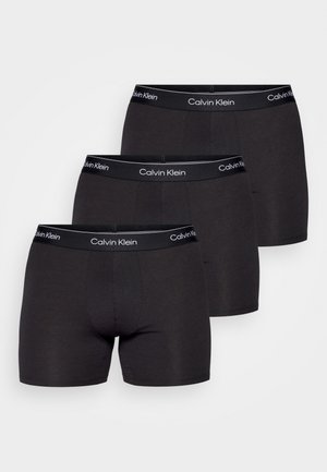 BOXER BRIEF 3 PACK MODERN COTTON STRETCH - Bokserbriefs - black
