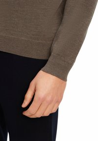 FALKE BASIC ROLL NECK - Strickpullover - bormio mel
