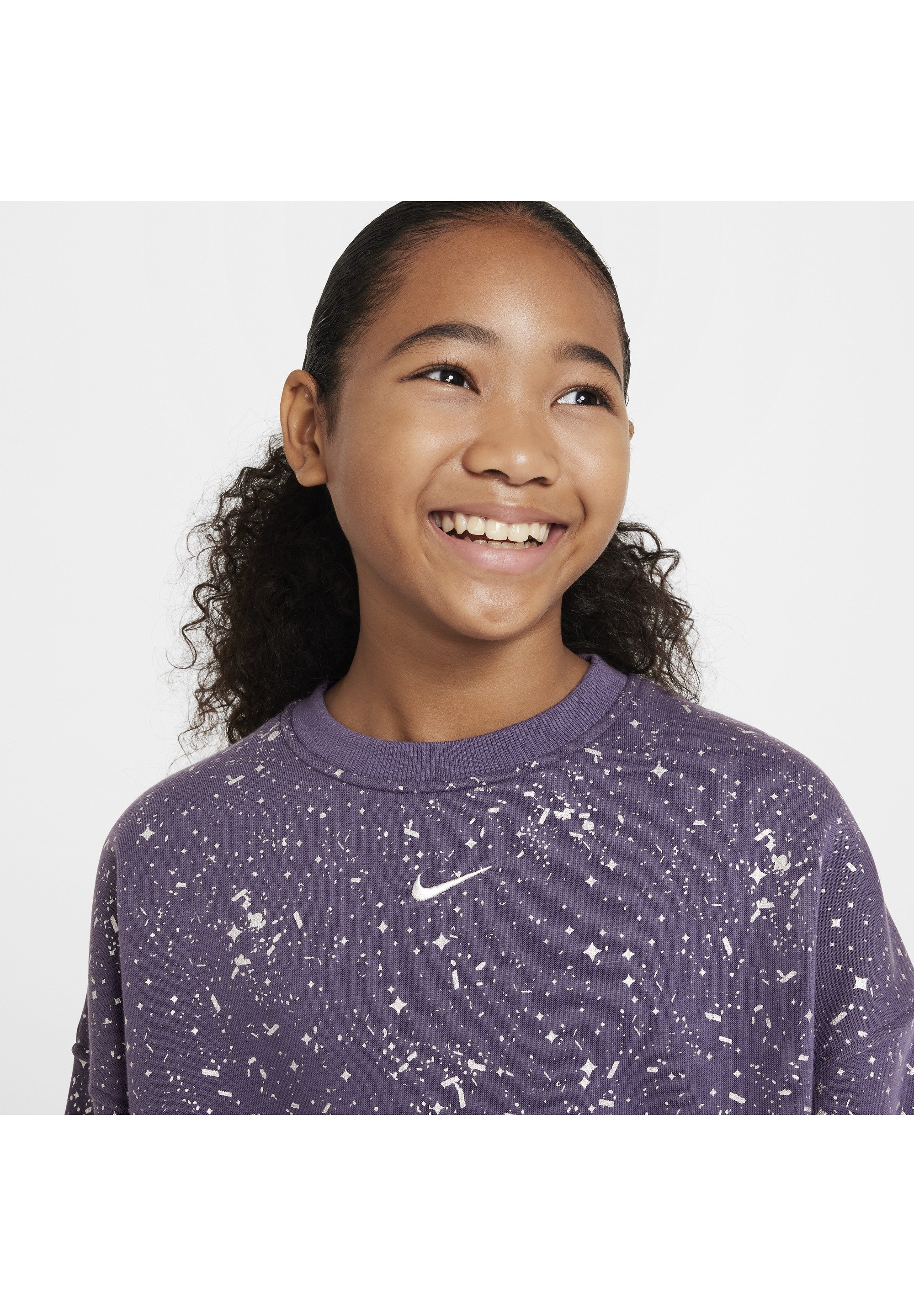 nike speckled sweatshirt