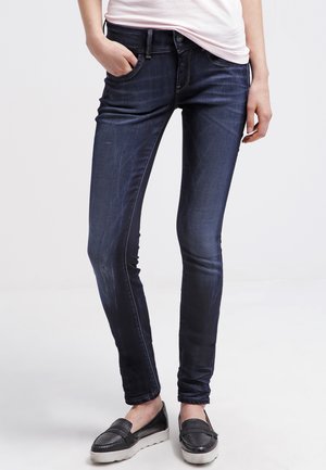 LYNN MID SKINNY - Ļoti pieguloši džinsi - blue