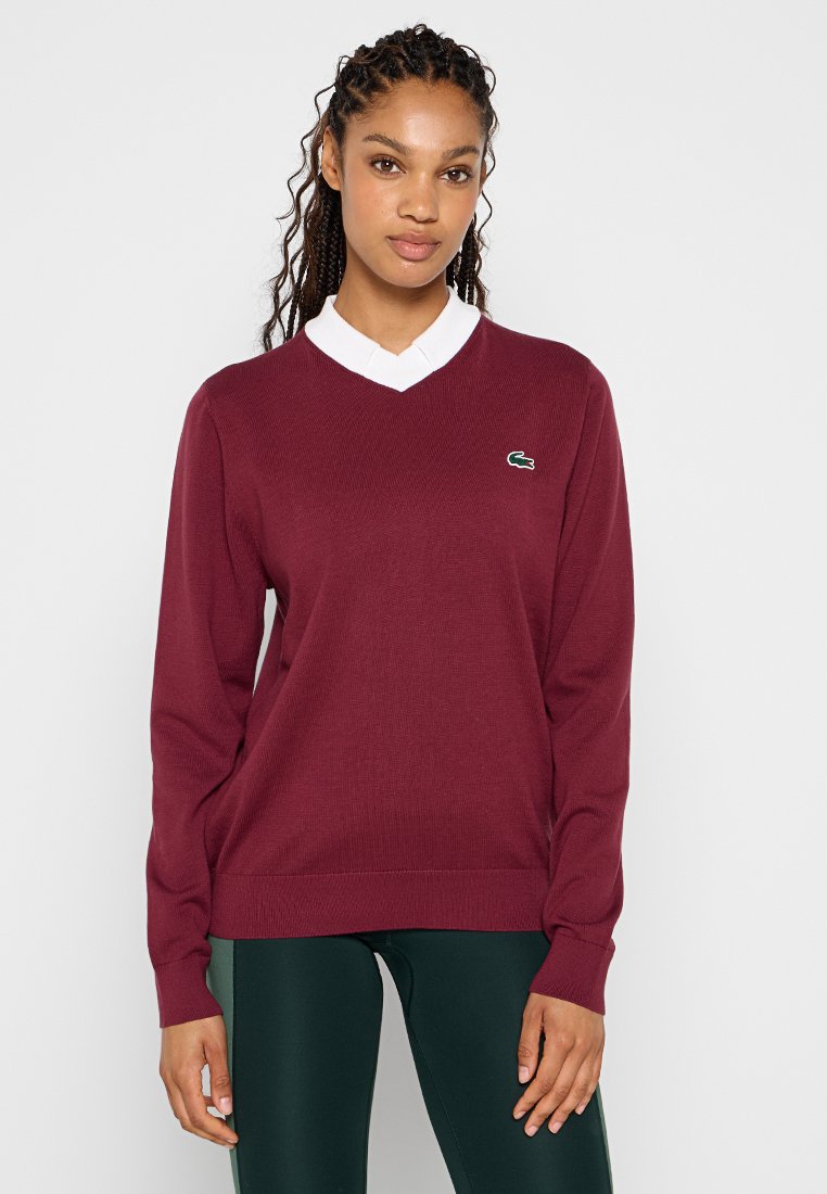 Lacoste Sport Pullover rouge foncé