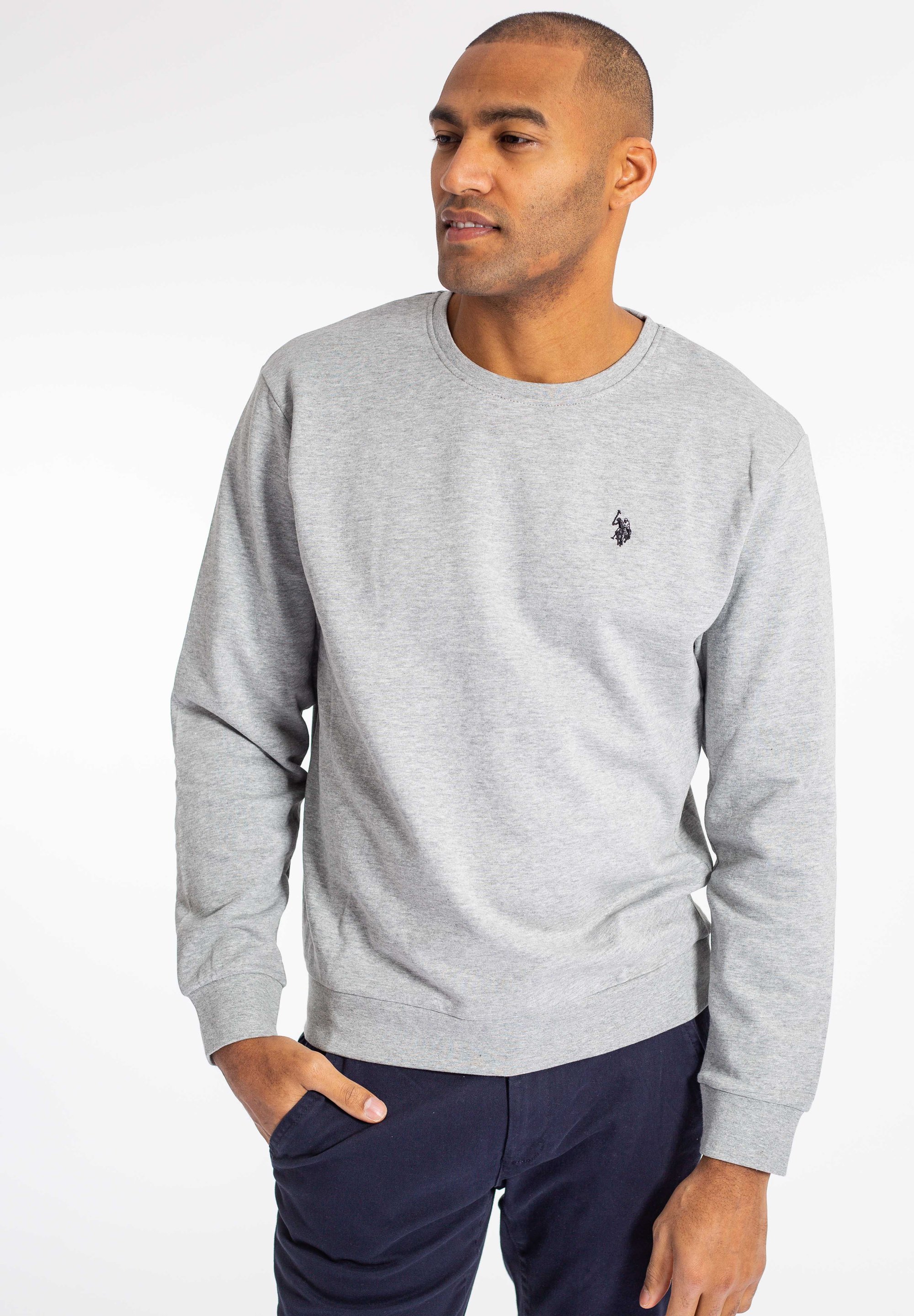 U.S. Polo Assn. ADLER - Sweatshirt - grey melange/grey - Zalando.ie