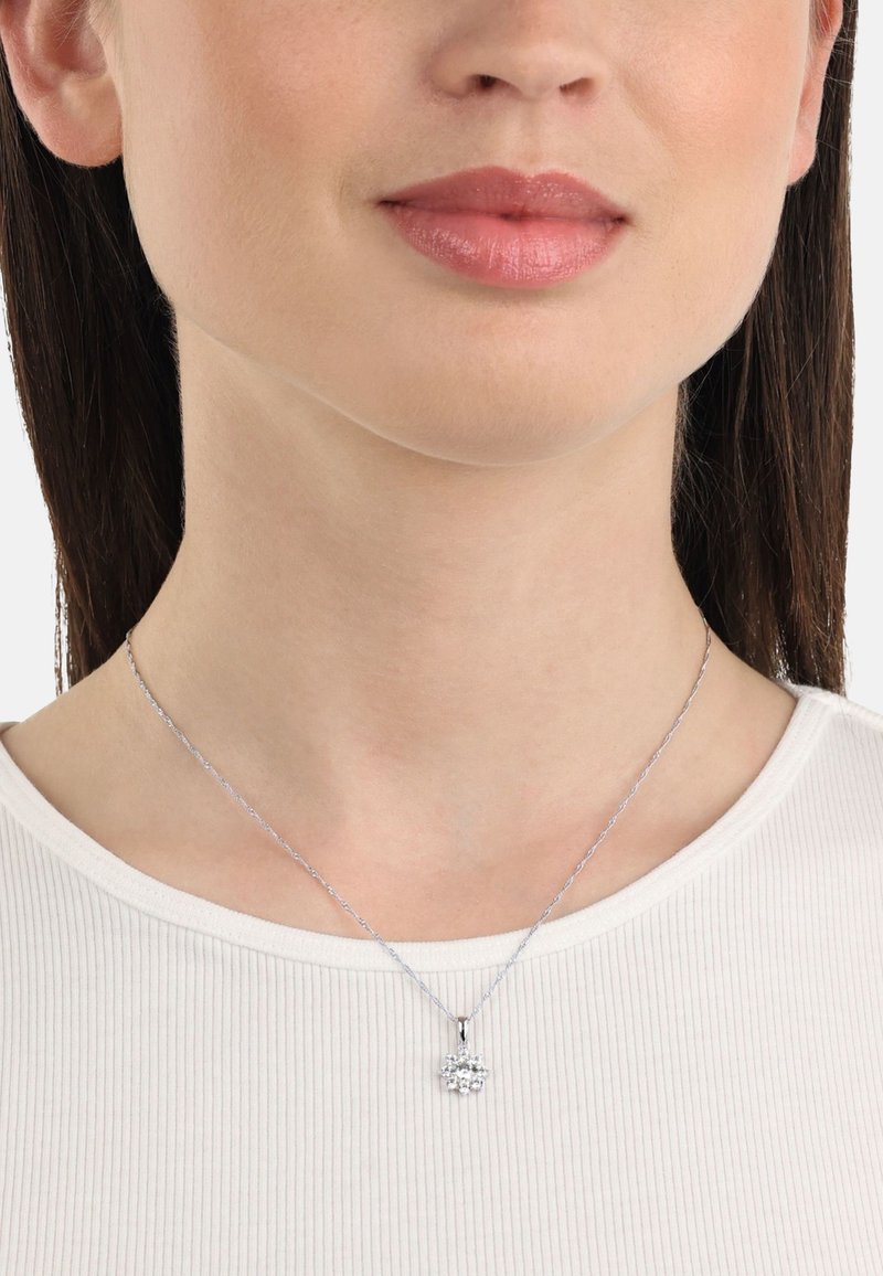 amor FLOWER - Necklace - silberfarben