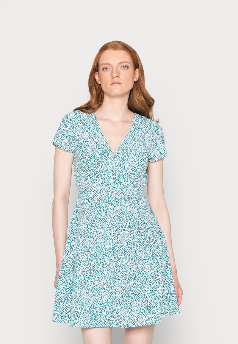 Anna Field Vestido de dia - green /white /multi coloured