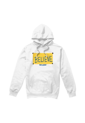 Cotton Soul, TED LASSO/TED LASSO BELIEVE SIGN - Hoodie - white